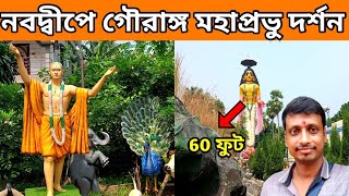 নবদ্বীপে 60 ফুট গৌরাঙ্গ মহাপ্রভু দর্শন | 60 feet Gauranga Mahaprabhu Darshan at Navadwip | Nabadwip