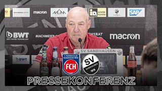 Pressekonferenz | 1. FC Heidenheim - SV Sandhausen