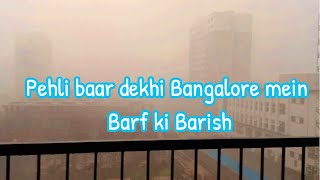 First Hailstorm in Bangalore | Pehli bar Bangalore me Ole ki barish | Sobha Dream Acres | 04-06-2022