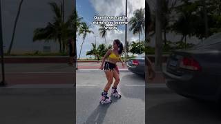 Esse é o melhor cardio diário que você pode fazer #cardio #fitness #patinação #rollerskating