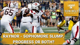 Arkansas State's QB Jaylen Raynor - Sophomore Slump, Progress or Both