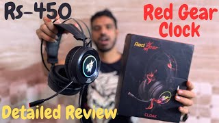 Red Gear Clock Gaming Headphone Unboxing & Review | Best Gaming Headphone under 500 | Tech Byte