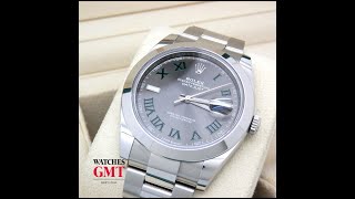 ROLEX DATEJUST WIMBLEDOM - WATCHESGMT