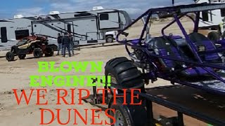 BLOWN ENGINE? we RIP the dunes in Pismo