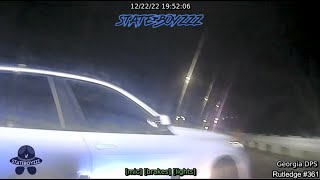 BMW X5 Flees Traffic Stop From Georgia State Patrol | Driver Gets a HARD PIT