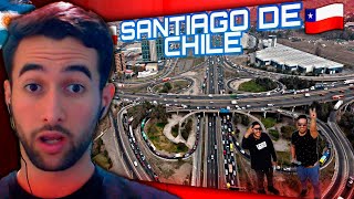 ARGENTINO REACCIONA A LAS MEJORES AUTOPISTAS DE AMERICA LATINA | SANTIAGO de CHILE 🇨🇱😱🇦🇷