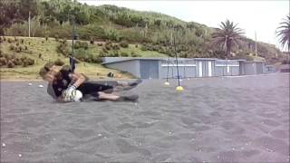 49 Goalkeeper Training in Sand • Unbelievable Passion   HD