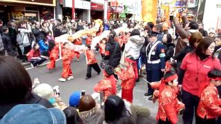 横滨唐人街的春节盛装游行 「横浜中華街春節パレード」Ver2