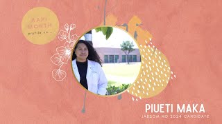 Piueti Maka - Inspiring a new generation of Pacific Islanders in medicine