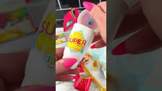 Fast Food Slime Happy Meal Box Opening Satisfying Video ASMR! 🍟🥤#shorts #fidgets #asmr