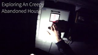 Exploring A Creepy Abandoned House -GoPro HERO4Session