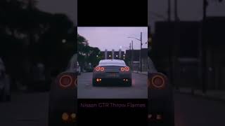 Crazy Nissan GTR Exhaust! Throwing Flame **HEADPHONE USERS WARNING*** #shorts