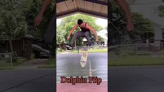 Learn how to dolphin flip in 60 seconds #skateboarding