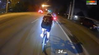 2-20-18 Taft Tuesday ride 17mph Head wind(part2)sprint.