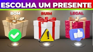 ESCOLHA UM PRESENTE 🎁 NÃO ESCOLHA ERRADO [Quiz] - Choose Your Gift