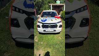 Grand Vitara Wedding Decoration #grandvitara #cardecoration  Wedding car decoration #decoration