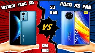 Infinix Zero 5G vs Poco X3 Pro | Speed Test |Dm 900 vs Sd 860 🔥