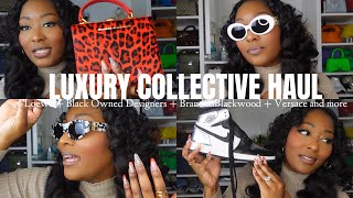 LUXURY COLLECTIVE HAUL | Loewe + BrandonBlackwood + KAI + Back Owned Brands + Versace and more!