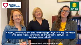 Dziękuję za poparcie @Małgorzata Tracz i @KlaudiaJachira ✌️❤️🇵🇱 Razem zwyciężymy 🏆#senat