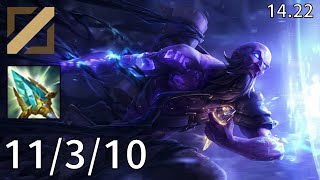 Ryze Mid vs Yasuo - EUW diamond | Patch 14.22