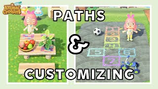 beautifying your island: paths & furniture customization guide • animal crossing tips | @imAnnaMolly