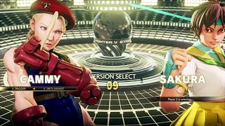 Street Fighter V AE Casual Matches 1/2