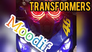 Sepeda listrik modif (Transformers)