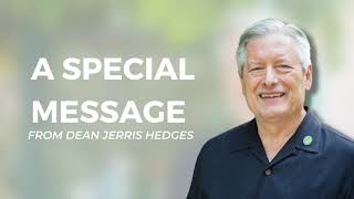 Dean Jerris Hedges Announces Retirement for March 2023