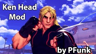 SFV Mods - Ken Head Mod by PFunk (v 1.0)