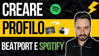 Come modificare/creare profilo Beatport e Spotify