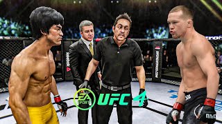 Bruce Lee vs Petr Yan - EA Sports UFC 4 - Bruce Lee Fight Club 🔥🐲