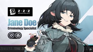 Agent Combat Intel: Jane | Zenless Zone Zero