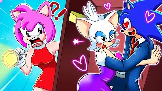 Sonic vs Bat Love Box!! - Love Story - Sonic The Hedgehog 3 Animation