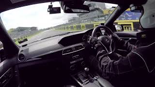 Tracking AMG C63 at Pukekohe race way