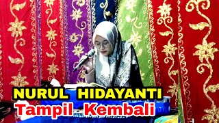 NURUL HIDAYANTI KEMBALI TAMPIL LAGI DENGAN SUARA EMASNYA