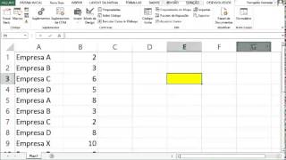 Tutorial VBA para Excel, Macros - exemplo empresas