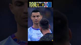 Ronaldo vs Messi Last Showdown! Al Nassr vs Paris Epic Football Battle in 60 Seconds!#youtubeshorts