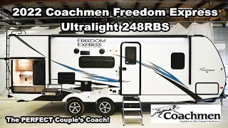 2022 Coachmen Freedom Express 248RBS - The PERFECT COUPLE'S COACH! Ultralight Travel Trailer