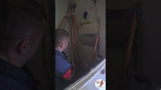 Prestantia Property Services swap an old boiler for a Combi Boiler  Timelapse