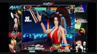 May Shiranui salvando partida perdida -KOF XV