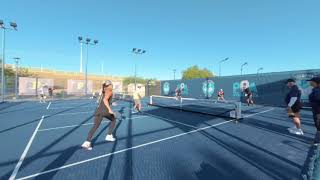 VR180 Garriotte-Rokicsak vs Burrows-Stratman - PPA Championships Las Vegas - Pro Pickleball