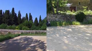 Tristan 1er cours de drone DJI phantom 3 SE à Fontès le 15 05 18