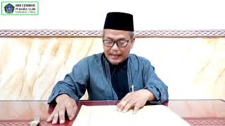 Drs. KH. Fatkhulloh,M.Pd.I PENGAJIAN ONLINE MAN 3 JOMBANG PONDOK PESANTREN BAHRUL 'ULUM TAMBAKBERAS