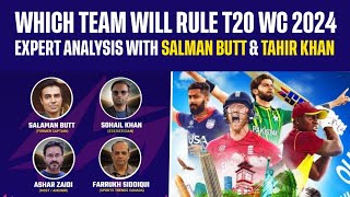 Which Team Will Rule T20 World Cup 2024 | Salman Butt & Tahir Khan