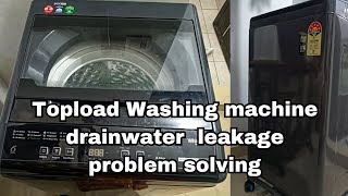 How to Solve Water Leakage Problem in fully automatic washing machine #whirlpool #jinoaugustin