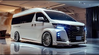 2025 Toyota Hiace - фургон, который создан для бизнеса и за его пределами!