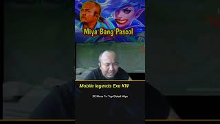 "TOP GLOBAL MIYA EXE".  |Mobile legends #shorts