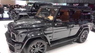 Мерседес Гелендваген: Женева 2015 Мерседес Гелендваген Brabus G800