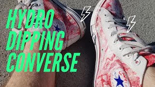 HYDRO DIPPING Converse Chuck Taylors!