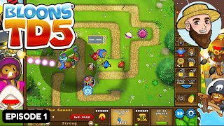 BLOONS TD5!! - Monkey Lane, Bronze I Ep01 #bloonstd5 #towerdefence #td